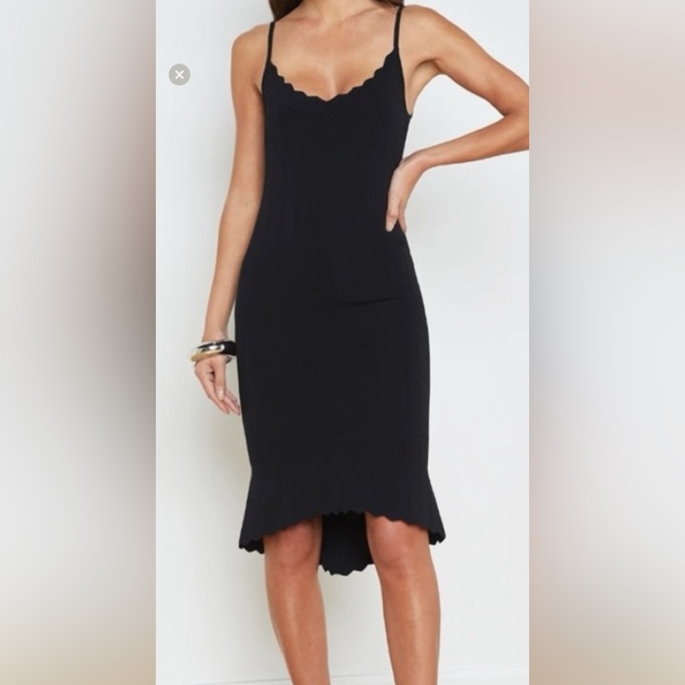 Elegant Black Sleeveless Dress